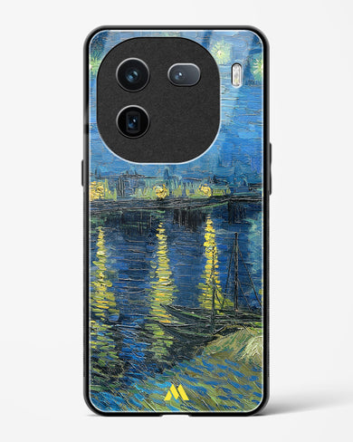 Starry Night Over the Rhone [Van Gogh] Glass Case Phone Cover-(Vivo)