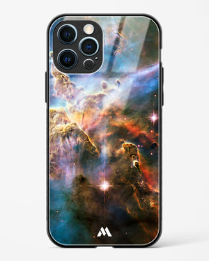 Nebulas in the Night Sky Glass Case Phone Cover-(Apple)