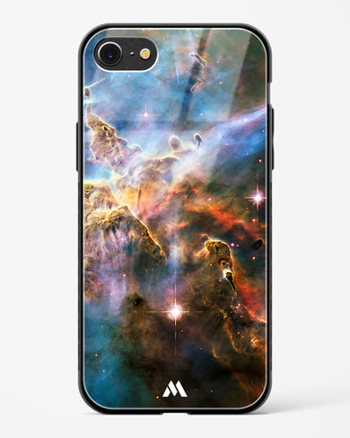 Nebulas in the Night Sky Glass Case Phone Cover-(Apple)