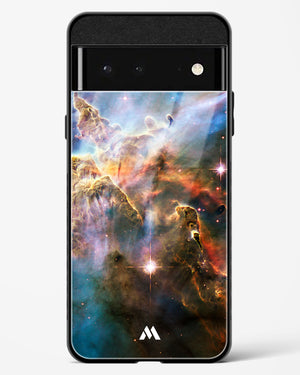 Nebulas in the Night Sky Glass Case Phone Cover (Google)