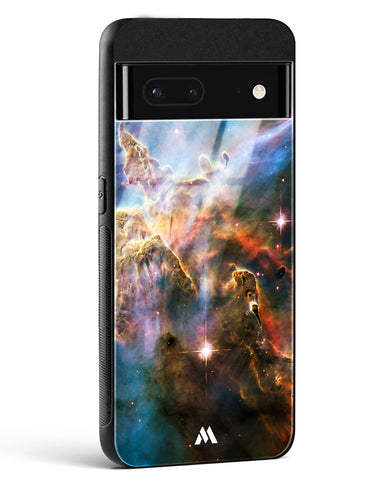 Nebulas in the Night Sky Glass Case Phone Cover (Google)