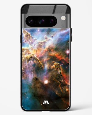 Nebulas in the Night Sky Glass Case Phone Cover (Google)