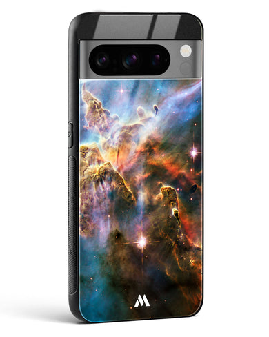 Nebulas in the Night Sky Glass Case Phone Cover (Google)