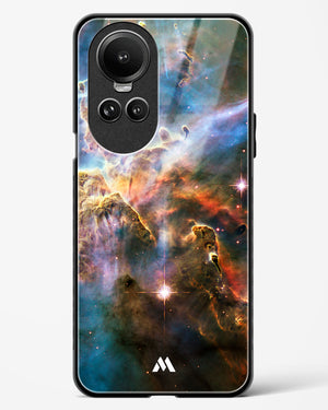 Nebulas in the Night Sky Glass Case Phone Cover-(Oppo)
