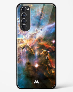 Nebulas in the Night Sky Glass Case Phone Cover-(Oppo)