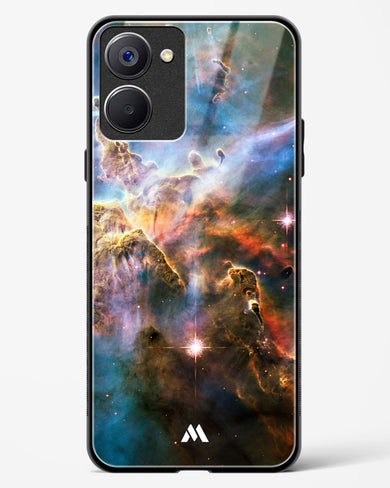 Nebulas in the Night Sky Glass Case Phone Cover-(Realme)