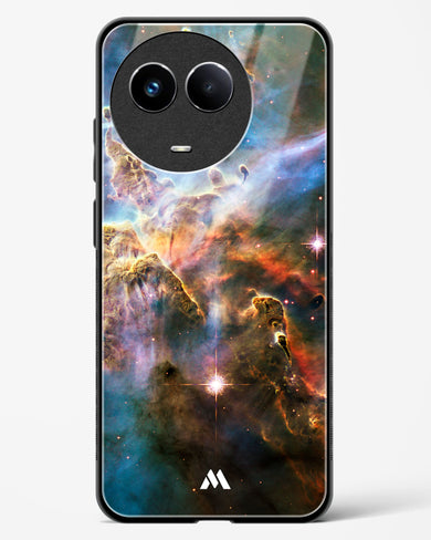 Nebulas in the Night Sky Glass Case Phone Cover-(Realme)