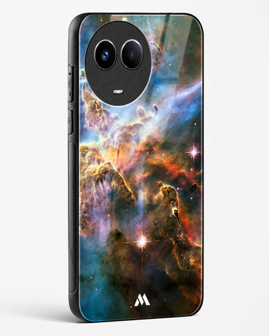 Nebulas in the Night Sky Glass Case Phone Cover-(Realme)