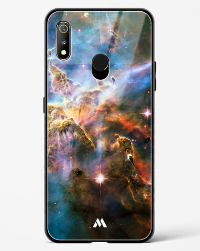 Nebulas in the Night Sky Glass Case Phone Cover-(Realme)