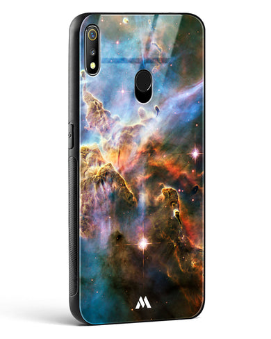 Nebulas in the Night Sky Glass Case Phone Cover-(Realme)