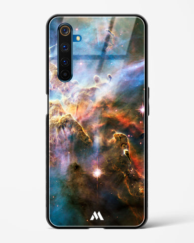 Nebulas in the Night Sky Glass Case Phone Cover-(Realme)