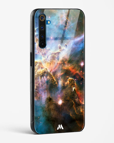 Nebulas in the Night Sky Glass Case Phone Cover-(Realme)