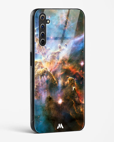 Nebulas in the Night Sky Glass Case Phone Cover (Realme)