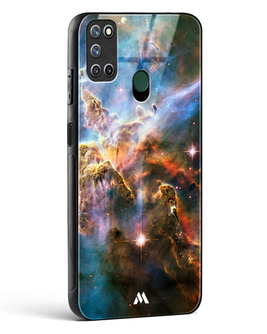 Nebulas in the Night Sky Glass Case Phone Cover-(Realme)