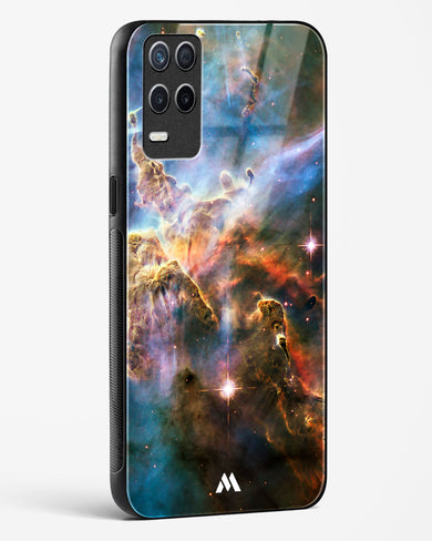 Nebulas in the Night Sky Glass Case Phone Cover-(Realme)