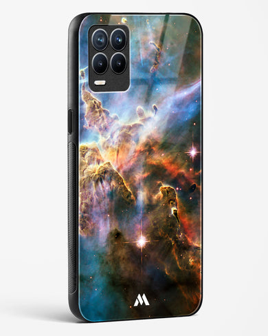 Nebulas in the Night Sky Glass Case Phone Cover-(Realme)