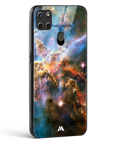 Nebulas in the Night Sky Glass Case Phone Cover-(Realme)