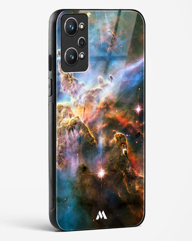 Nebulas in the Night Sky Glass Case Phone Cover (Realme)