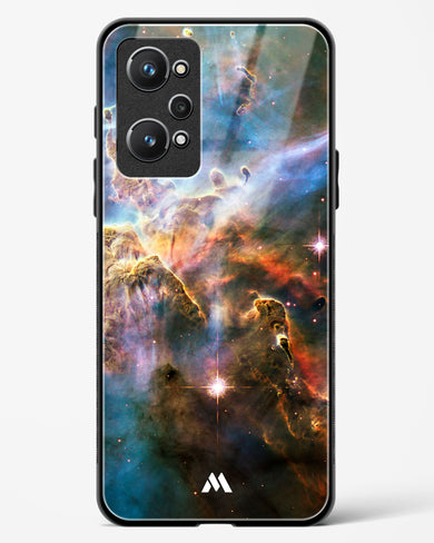 Nebulas in the Night Sky Glass Case Phone Cover (Realme)