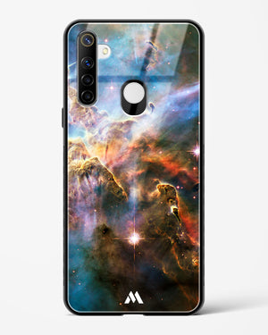 Nebulas in the Night Sky Glass Case Phone Cover (Realme)