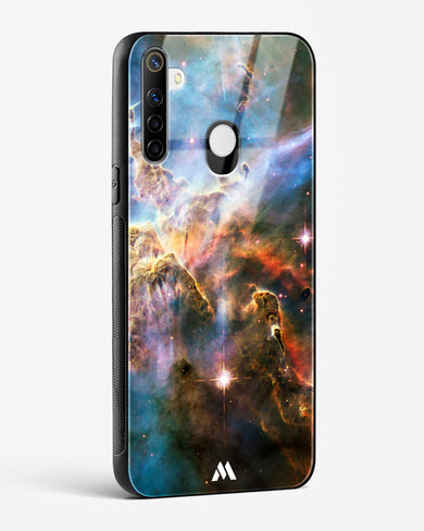 Nebulas in the Night Sky Glass Case Phone Cover (Realme)