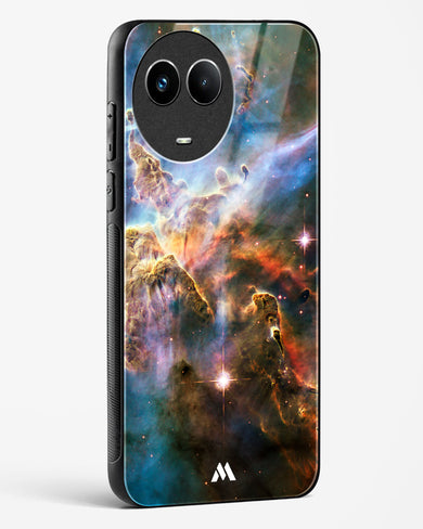 Nebulas in the Night Sky Glass Case Phone Cover (Realme)