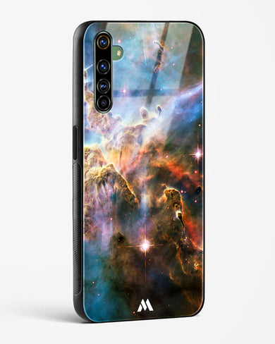 Nebulas in the Night Sky Glass Case Phone Cover-(Realme)