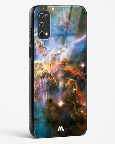 Nebulas in the Night Sky Glass Case Phone Cover-(Realme)