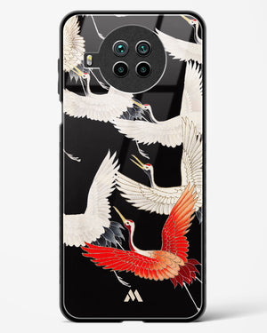 Furisode With A Myriad Of Flying Cranes Glass Case Phone Cover-(Xiaomi)