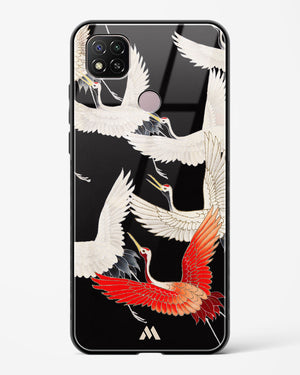 Furisode With A Myriad Of Flying Cranes Glass Case Phone Cover-(Xiaomi)