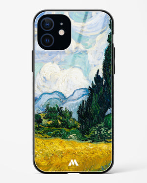 Wheat Field with Cypresses [Van Gogh] Glass Case Phone Cover (Apple)