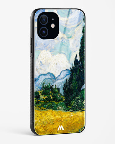 Wheat Field with Cypresses [Van Gogh] Glass Case Phone Cover (Apple)