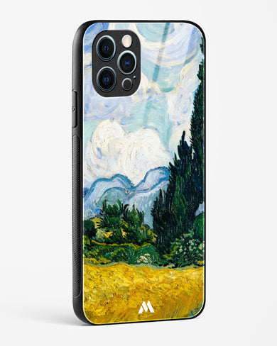 Wheat Field with Cypresses [Van Gogh] Glass Case Phone Cover (Apple)