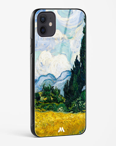 Wheat Field with Cypresses [Van Gogh] Glass Case Phone Cover-(Apple)