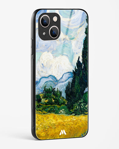 Wheat Field with Cypresses [Van Gogh] Glass Case Phone Cover (Apple)