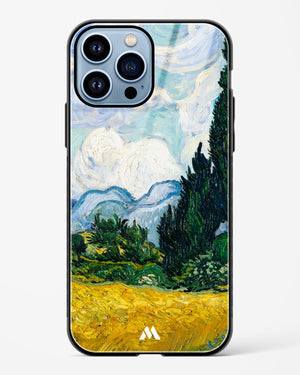 Wheat Field with Cypresses [Van Gogh] Glass Case Phone Cover (Apple)