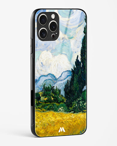 Wheat Field with Cypresses [Van Gogh] Glass Case Phone Cover (Apple)