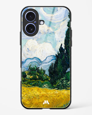 Wheat Field with Cypresses [Van Gogh] Glass Case Phone Cover (Apple)