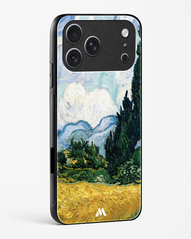 Wheat Field with Cypresses [Van Gogh] Glass Case Phone Cover (Apple)