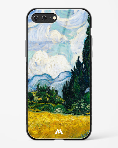 Wheat Field with Cypresses [Van Gogh] Glass Case Phone Cover-(Apple)