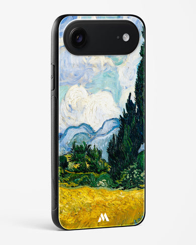 Wheat Field with Cypresses [Van Gogh] Glass Case Phone Cover (Apple)