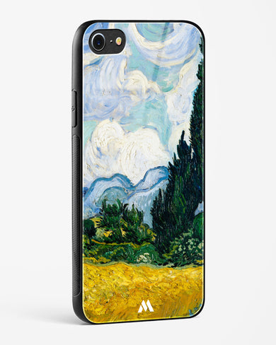 Wheat Field with Cypresses [Van Gogh] Glass Case Phone Cover (Apple)