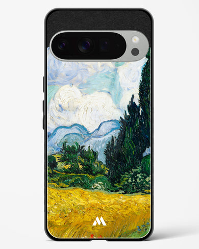 Wheat Field with Cypresses [Van Gogh] Glass Case Phone Cover (Google)