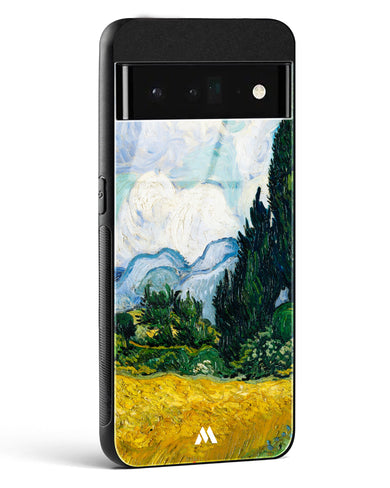 Wheat Field with Cypresses [Van Gogh] Glass Case Phone Cover (Google)