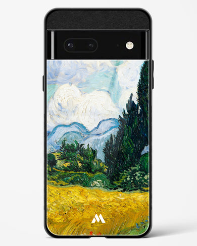 Wheat Field with Cypresses [Van Gogh] Glass Case Phone Cover (Google)