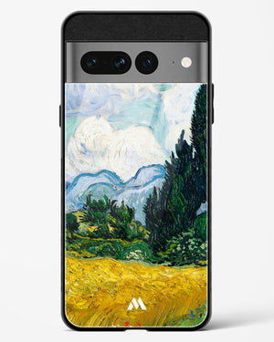 Wheat Field with Cypresses [Van Gogh] Glass Case Phone Cover (Google)