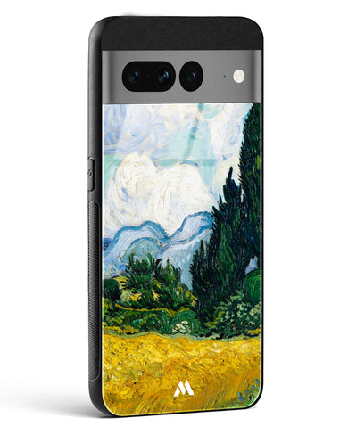 Wheat Field with Cypresses [Van Gogh] Glass Case Phone Cover (Google)