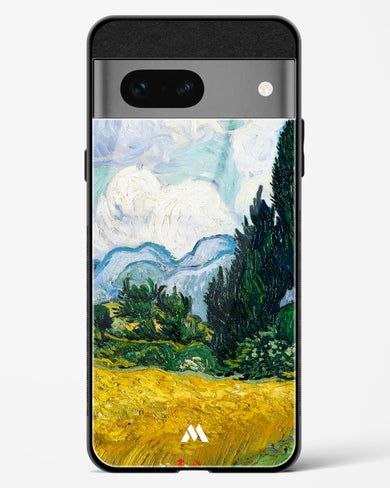 Wheat Field with Cypresses [Van Gogh] Glass Case Phone Cover (Google)