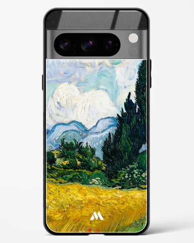 Wheat Field with Cypresses [Van Gogh] Glass Case Phone Cover (Google)