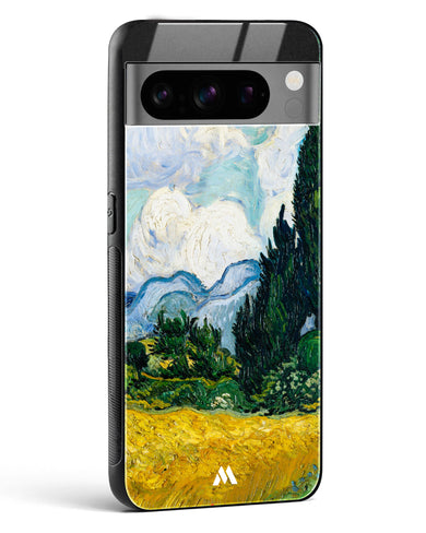 Wheat Field with Cypresses [Van Gogh] Glass Case Phone Cover (Google)